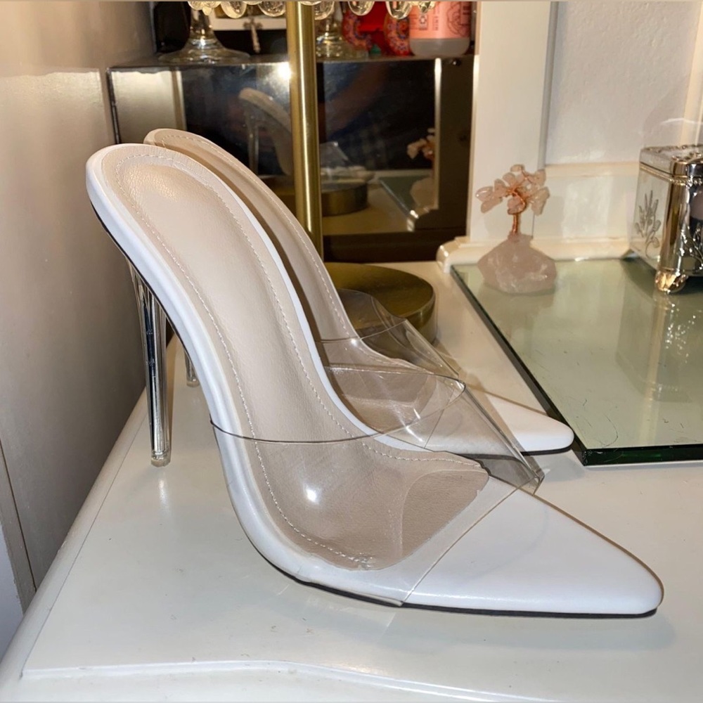Shein Clear Pointed Heel